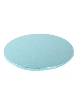 Picture of BLUE ROUND BOARD CAKE DRUM 30X1,2H CM OR 12 INCH